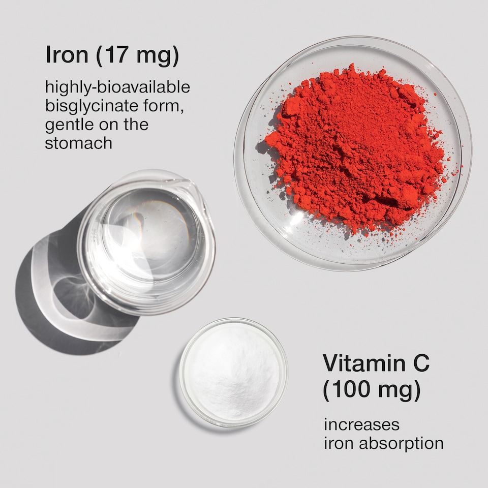 image 1 of SuperSelf Gentle Iron 17mg 60 Capsules