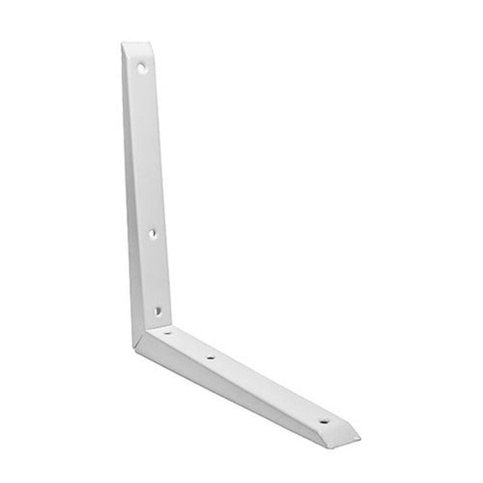Timco - Mitred Shelf Bracket - White (Size 300 x 300mm - 1 Each) N/A