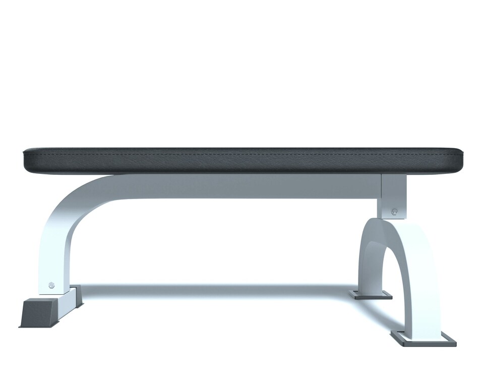 image 1 of Flat Bench | Black