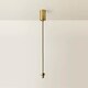 image 3 of ValueLights Fiona Gold Thread Lamp Holder | Gold