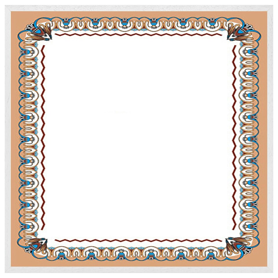 image 1 of Egypt border (Picture Frame) White | XL