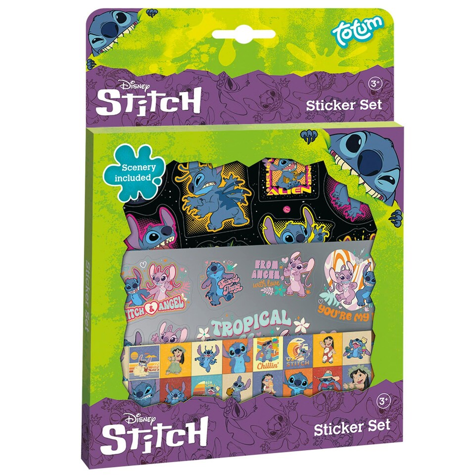 image 1 of Totum Disney Stitch Sticker Set