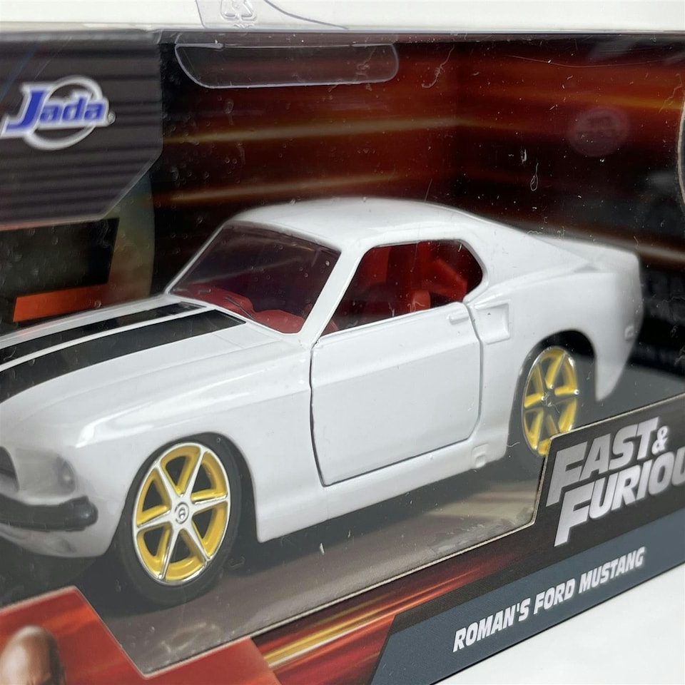 image 1 of Fast and Furious Romans Ford Mustang White 1:32 Scale Jada 99517