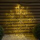 image 2 of 61cm Light up Twinkling Christmas Snowflake with 196 Warm White LEDs