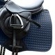 image 2 of Weatherbeeta Prime Jump Shaped Saddle Pad - Navy - Pony