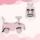 image 7 of AIYAPLAY Ride On Car Foot To Floor Sliding Car w/ Air Horn - Pink