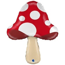 Fly Agaric Mushroom Foil Helium Giant Balloon 66cm / 26 in