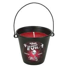 Something Different Go Away Evil Bucket Scented Candle - Black - One Size