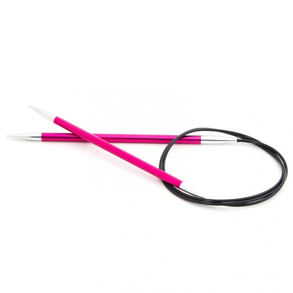 KnitPro ZING FC 80X5 - Zing: Knitting Pins: Circular: Fixed: 80cm x 5.00mm