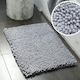 image 5 of Jumbo Chenille Bobble Bath Mat Non Slip | Grey | Charcoal