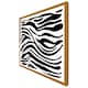 image 5 of Zebra stripes print (Picture Frame) White | XL