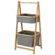 image 5 of Showerdrape Cotswold Grey 2 Tier Bathroom Storage Basket Ladder 990 x 440mm