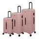 image 1 of IT Luggage Jumbo Misty Rose 3pc Suitcase Set with TSA Lock Pink
