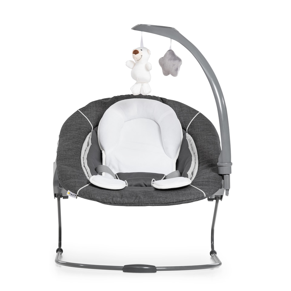 image 1 of hauck Alpha Bouncer Deluxe - Melange Grey