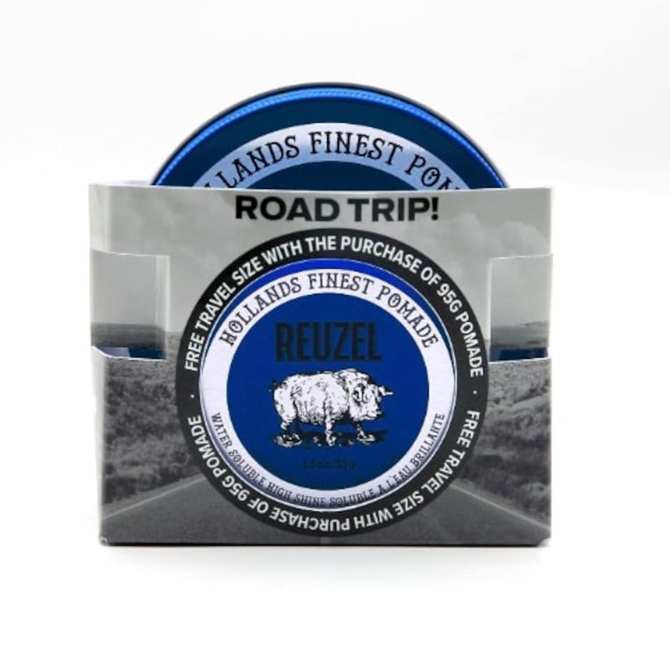 image 1 of Reuzel Road Trip - Fiber Pomade 95g and 35g GIFT SET