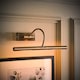 image 3 of ValueLights Modern Adjustable Brushed Chrome Picture Wall Light | Chrome