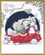image 1 of Bears And Red Truck Boyfriend Boxed Christmas Card
