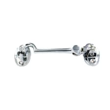 Securit Chrome Cabin Hook - Silver - 100mm