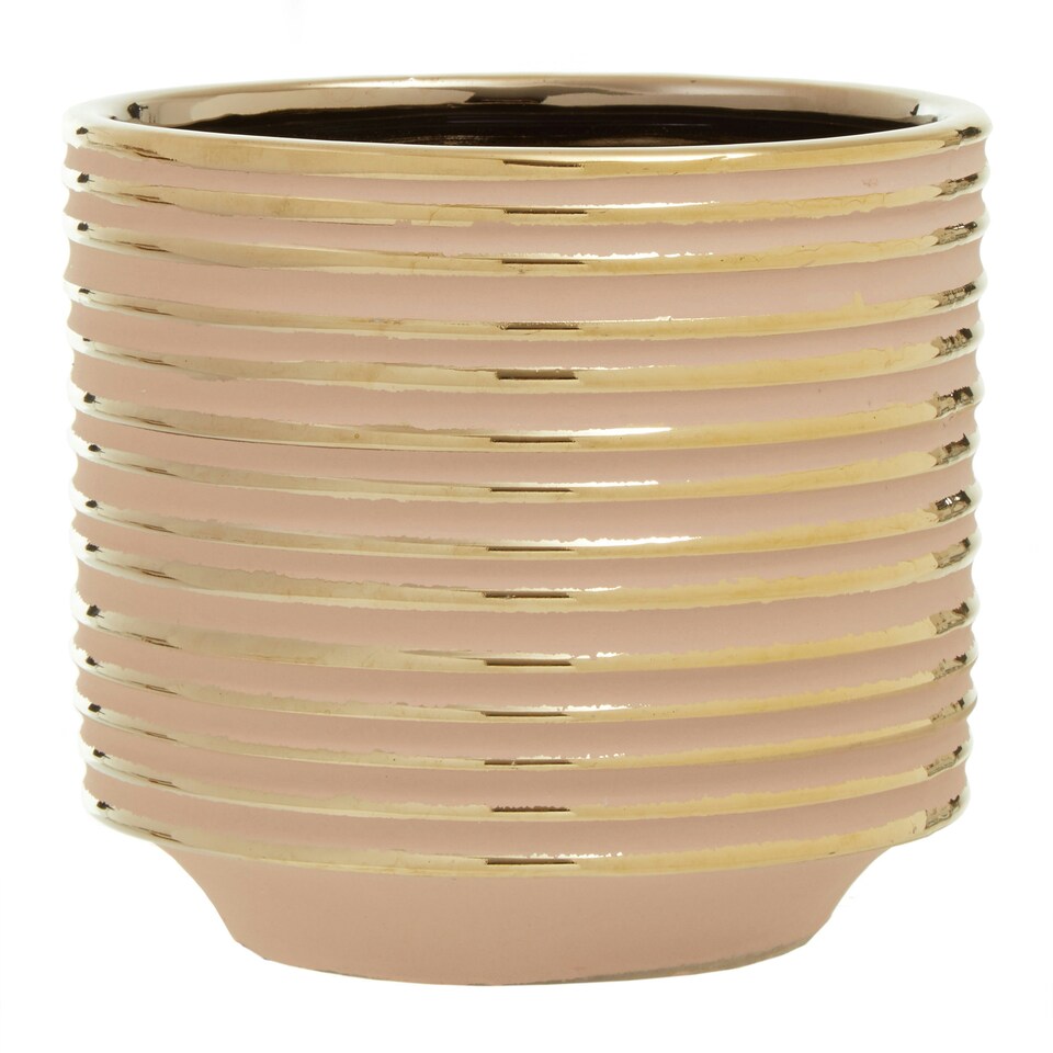 image 1 of Haldis Large Ceramic Planter Cream