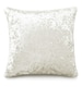 image 1 of Luxury Crushed Velvet Plain Scatter Cushion - 43cm x 43cm | White | Cream
