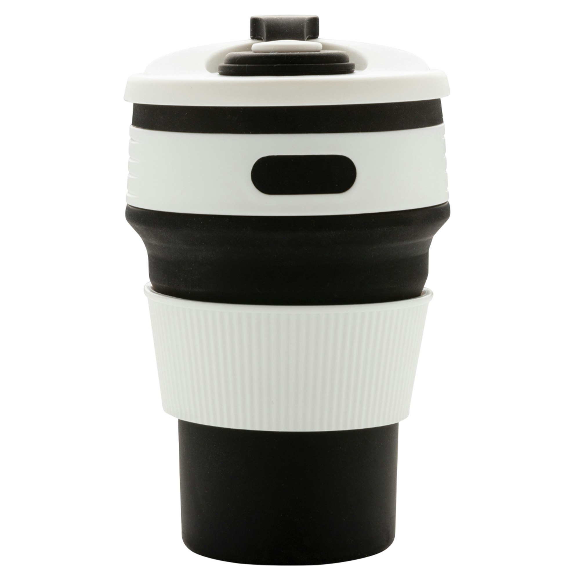 XD Collection Foldable Silicone Cup - Black - One Size