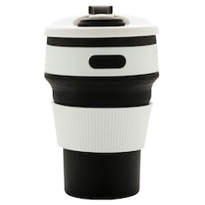 XD Collection Foldable Silicone Cup - Black - One Size