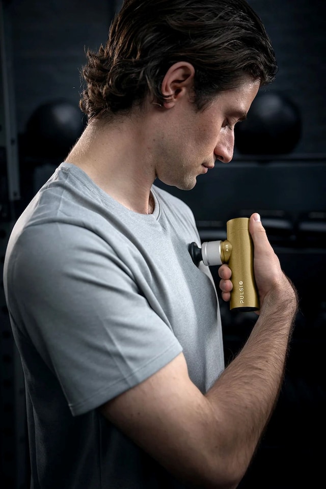 image 1 of Pulsio Air Massage Gun - Indigo