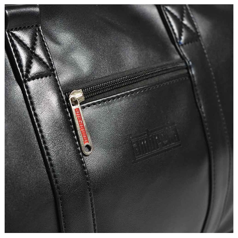 image 1 of Lambretta Retro Sports Duffle Bag | White | White/Black/Red | 1
