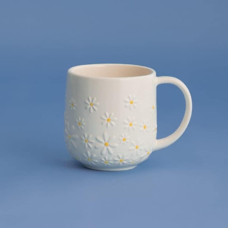 image 1 of Price & Kensington Daisy Mug 360ml | White | 1