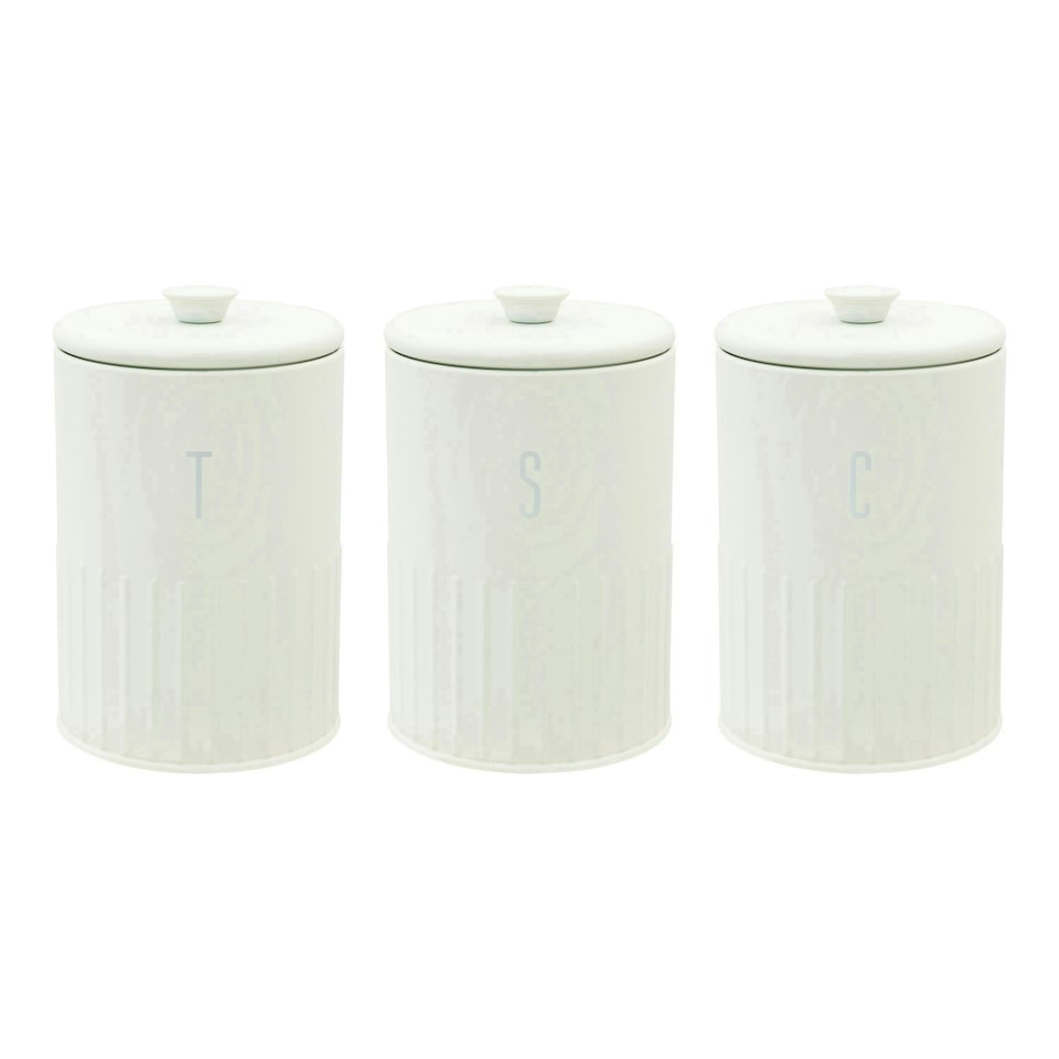 image 1 of Blackmoor Tea, Coffee, Sugar & Bread Bin Set