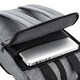 image 3 of Bagbase Roll Top Twin Handle Laptop Bag - Grey Marl - One Size