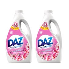 DAZ | Laundry Liquid Cherry Blossom 71 Wash | 142 Washes x 2 Bottles | 4686ml