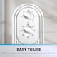 image 5 of Daewoo 30 Inch Oscillating Tower Fan With Timer White