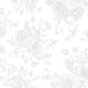 image 1 of Romantic Roses Wallpaper in Grey on White | Grey | Grey on White