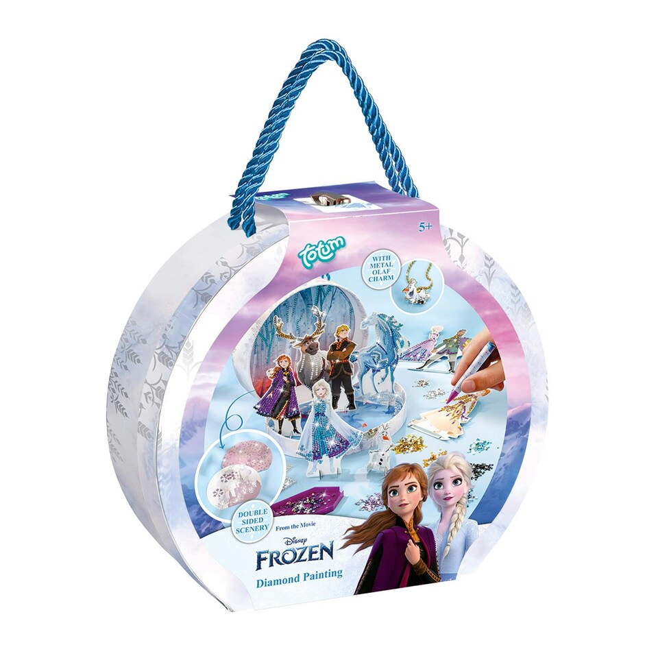 image 1 of Totum Disney Frozen Diamond Painting Studio Suitcase