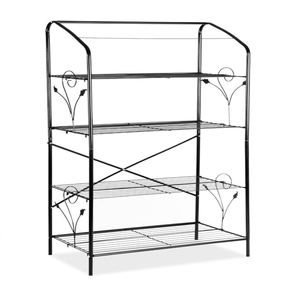 image 1 of Primrose 4 Tier Mini Greenhouse Plant Stand with Removable Cover