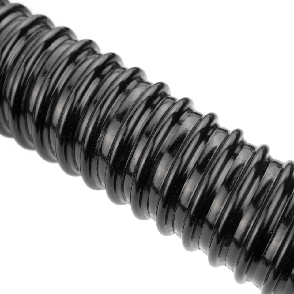 image 1 of Pisces 20mm (0.75 inch) Black Pond Corrugated Flexible Hose Pipe - 2m Roll