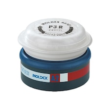 Moldex Easylock A2p3 R Pre-assembled Filter (wrap Of 2) - Multi Colour - One Size