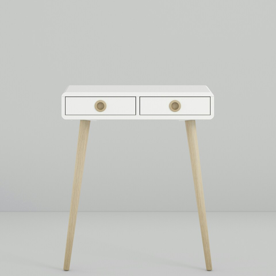 image 1 of Softline Low Hall Table in Off White