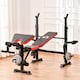 image 10 of HOMCOM Multi-Function Adjustable Weight Training Bench Gym Fitness Lifting