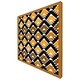 image 4 of Repeated triangles geometric background (Picture Frame) Black | XS