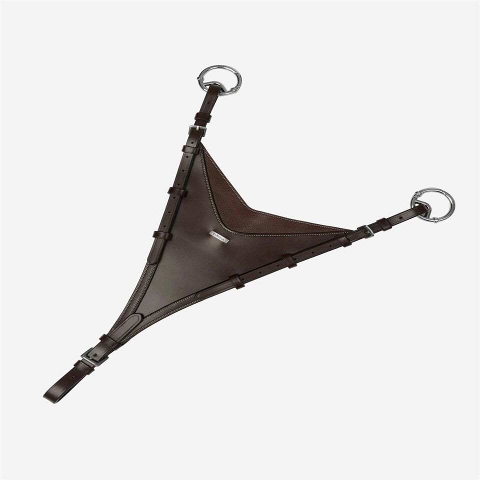 image 1 of LeMieux Bib Martingale Attachment Brown | Cob