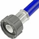 image 3 of SPARES2GO Universal 1.5M Cold Water Washing Machine Fill Hose Inlet Feed Pipe 1.5 Metres