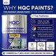 image 5 of HQC Masonry Touch Up Paint - Repairs & Covers Brick, Concrete, Pebbledash & Plaster - Classic Grey - 2.5L