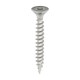 image 1 of Timco - Classic Multi-Purpose Screws - PZ - Double Countersunk - Stainless Steel (Size 4.0 x 25 - 25 Pieces)
