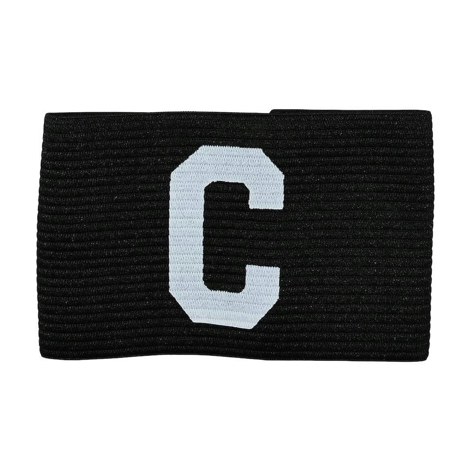 Precision Childrens/Kids Big C Captains Armband - Black - One Size