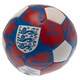 image 2 of England FA Crest Mini Softball - Red/Blue/White - 4in
