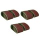 image 1 of 610mm x 100mm Mixed Grit Abrasive Sanding Belts Power File Sander Belt 60 Pack