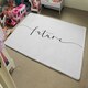 image 4 of Text Future (Rug) White | M