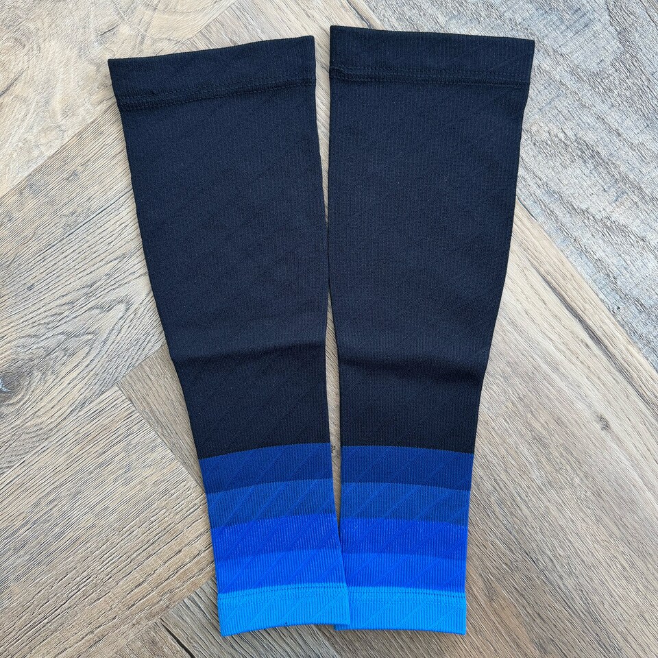 image 1 of aZengear Calf Support Compression Sleeves (Pair) for Women, Men, Running, Shin Splints